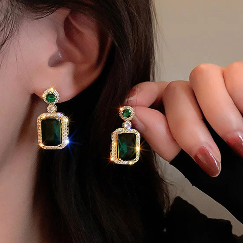Wedding Engagement Earrings Wo - Vintage Fashion Faire avaliação e preço