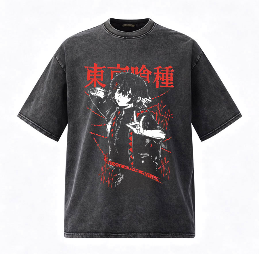 Vintage Washed Anime Tokyo Gho - Vintage Fashion Tokyo avaliação e preço