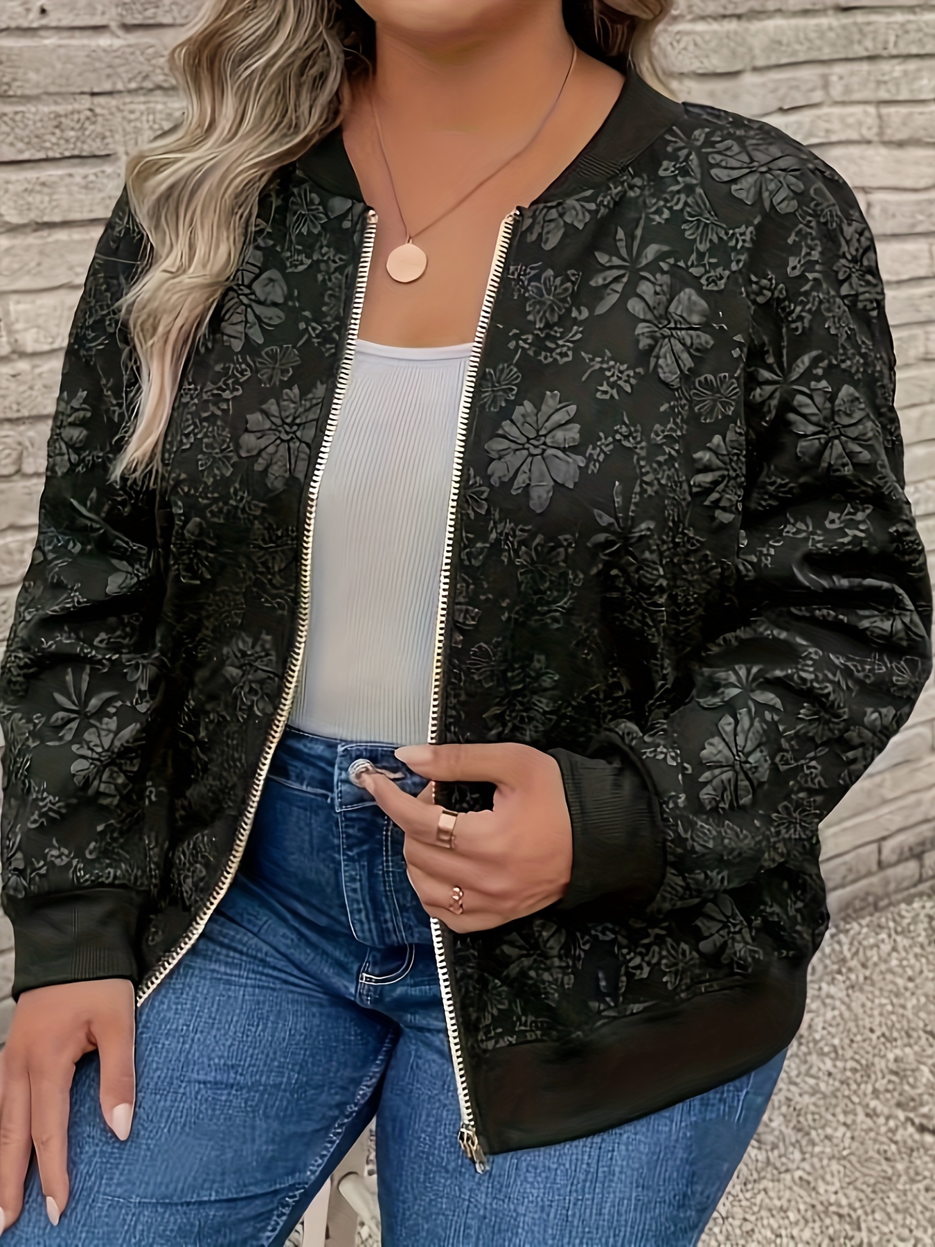 Plus size baseball varsity zip - Varsity Jacket Wool avaliação e preço