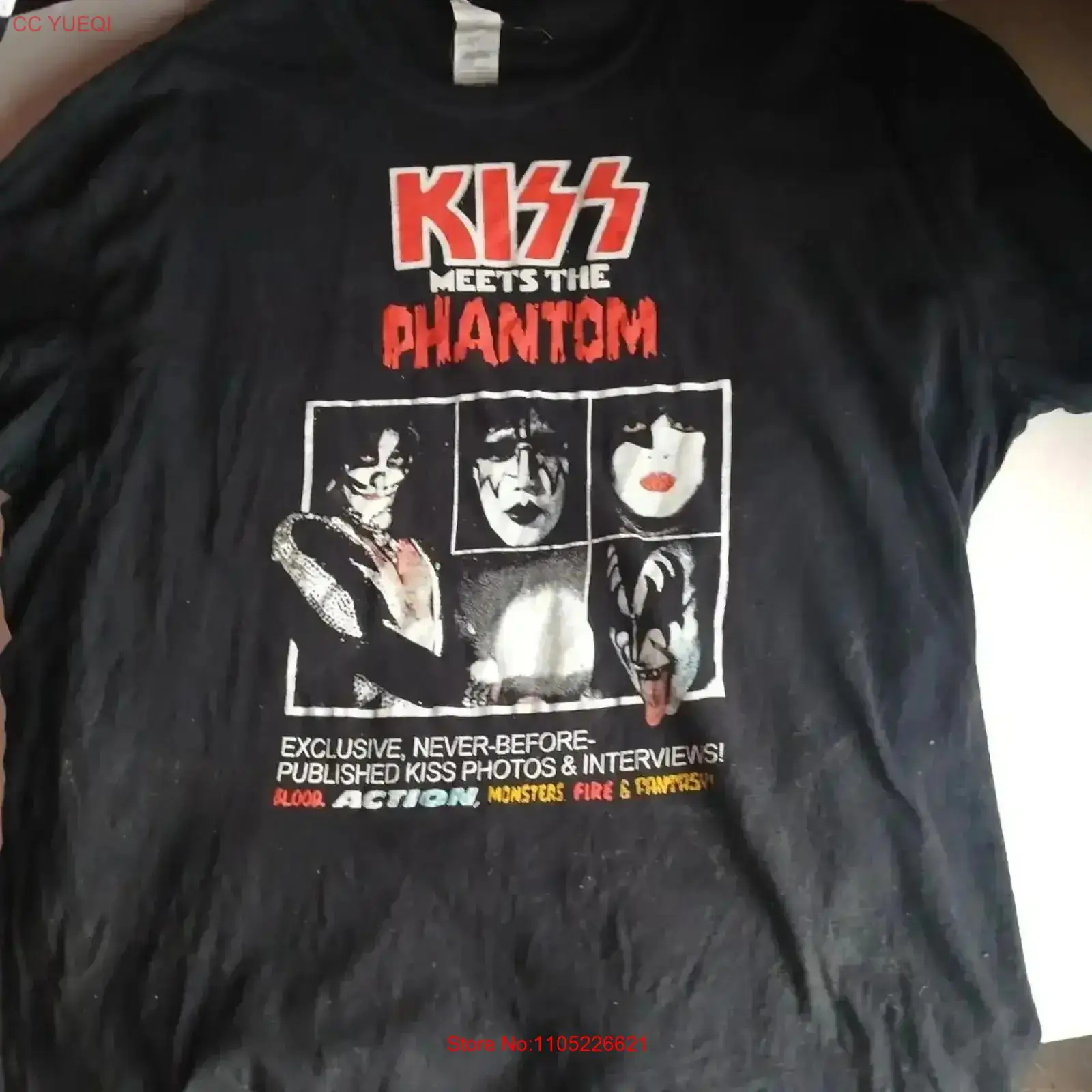 KISS Meets The Phantom Of Park - Vintage Fashion Jersey avaliação e preço
