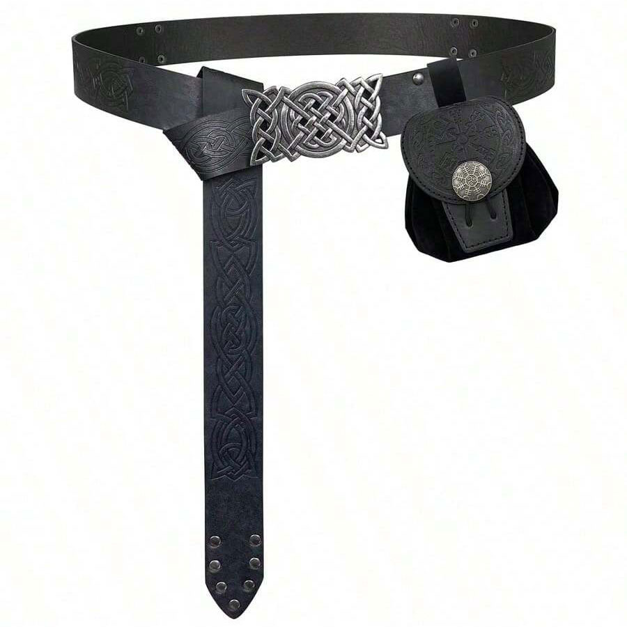 2pcs/1pc Viking Belt Set - Eng - Vintage Fashion Faire avaliação e preço