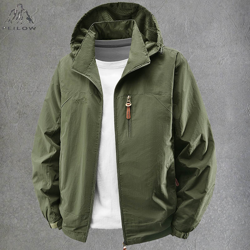 Spring Autumn Windbreaker Wate - Varsity Jacket Wool avaliação e preço