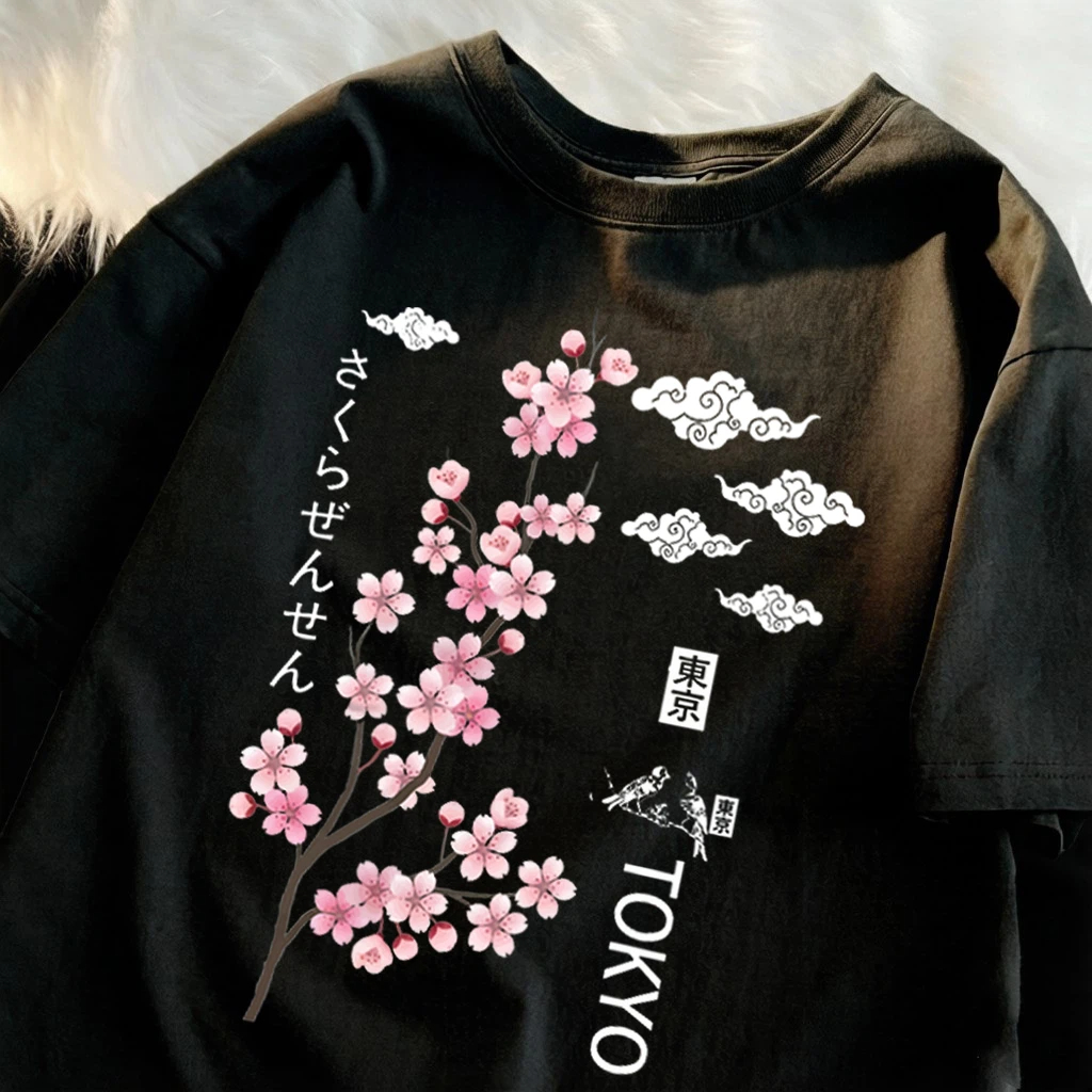Tokyo Print T-Shirt for Women  - Vintage Fashion Tokyo avaliação e preço